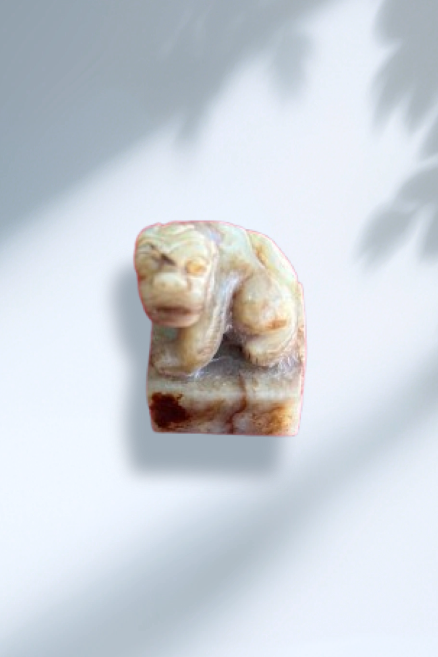 汉代瑞兽方印玺