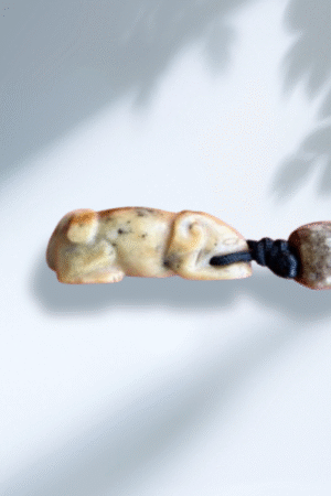 周朝古玉大耳朵老鼠