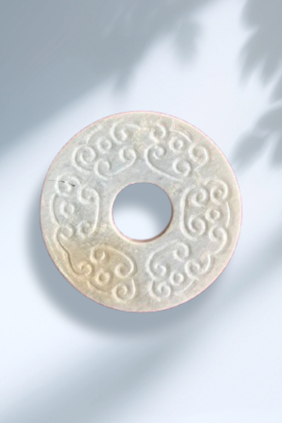 汉代沟云纹玉佩